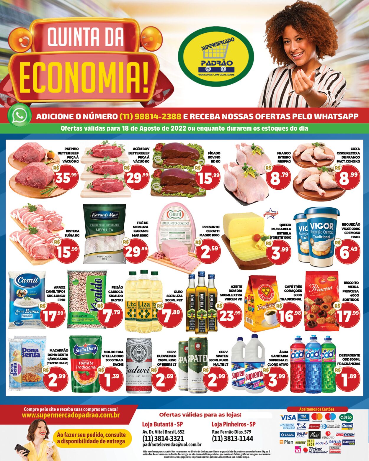 Folheto Supermercado Padrão 02.12.2022-05.12.2022