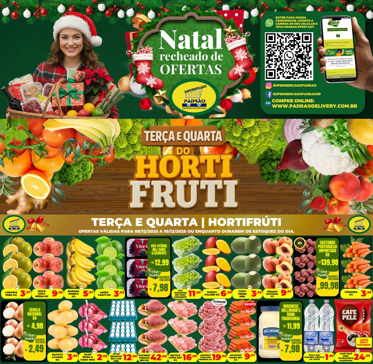 Folheto Supermercado Padrão 09.12.2025 - 23.12.2025