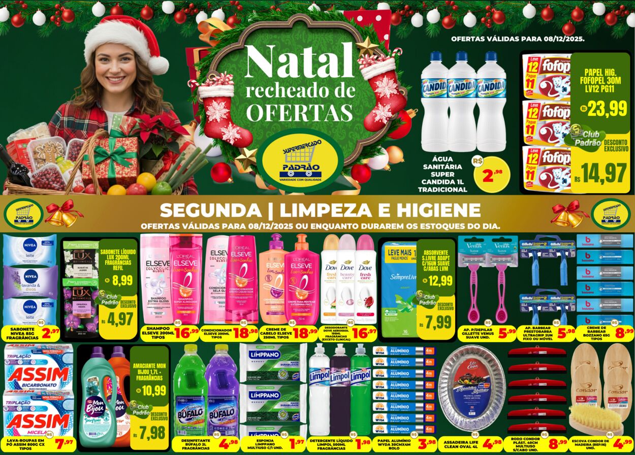 Folheto Supermercado Padrão 09.12.2025 - 23.12.2025