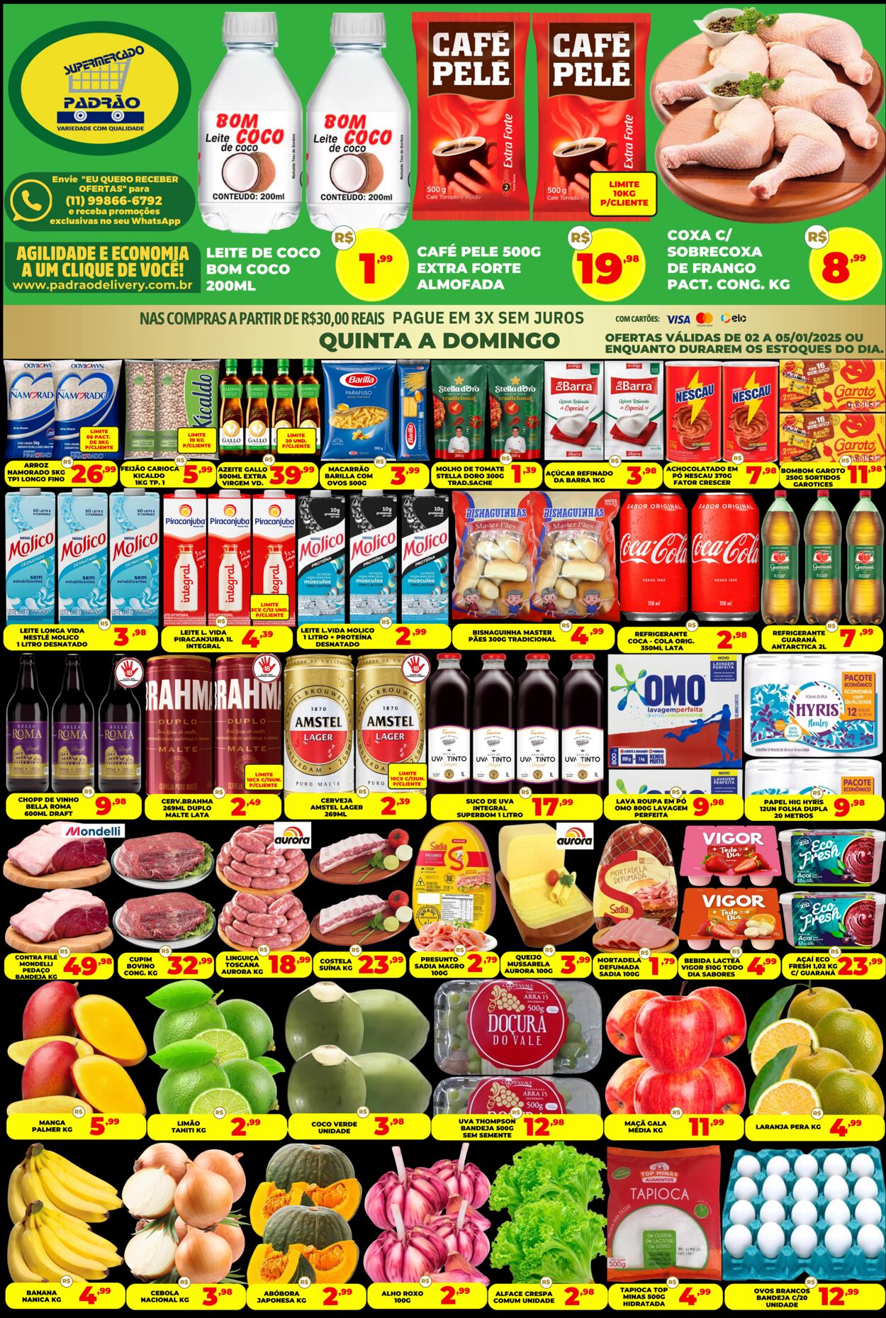 Folheto Supermercado Padrão 06.01.2025 - 20.01.2025