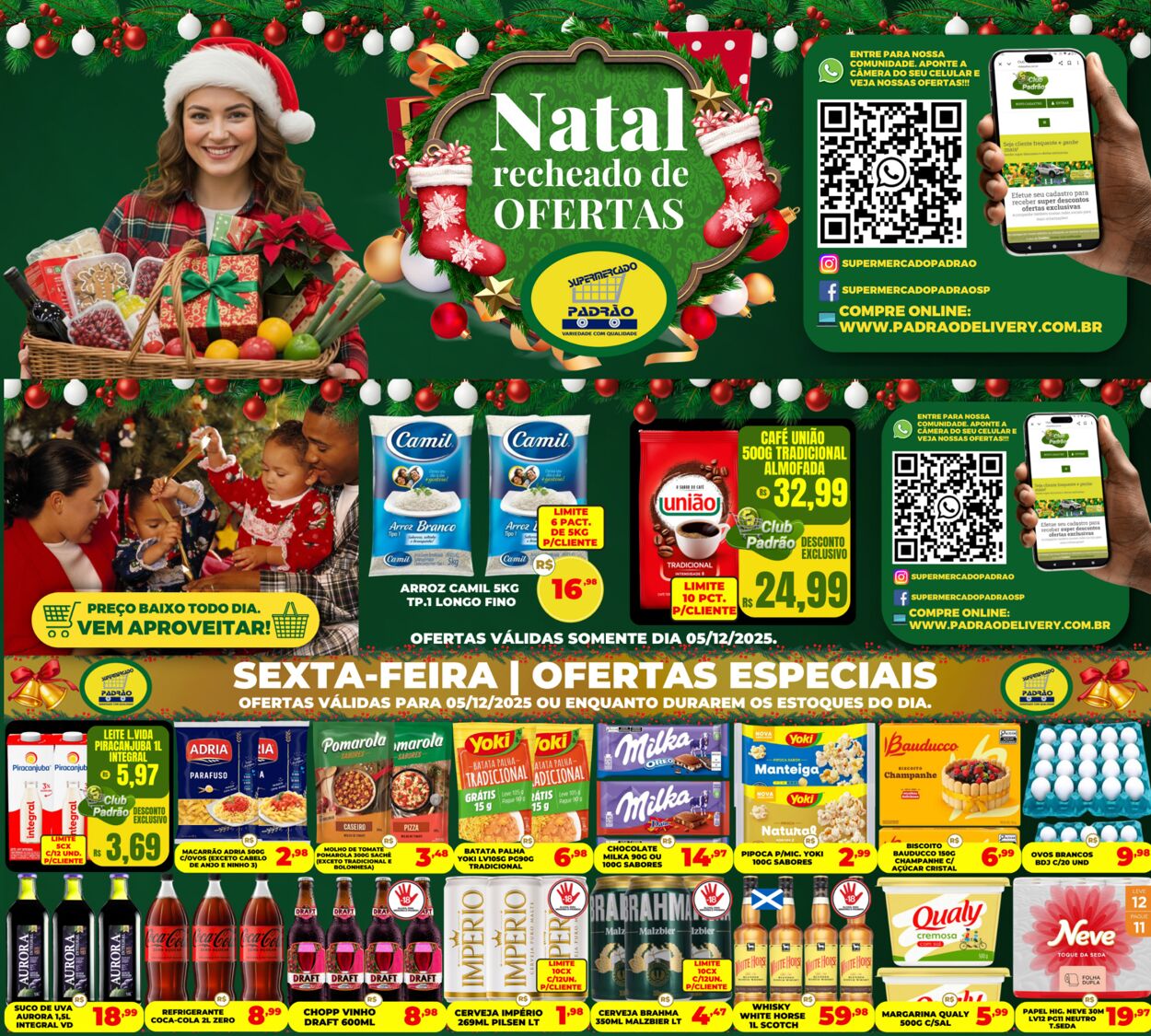 Folheto Supermercado Padrão 02.12.2025 - 16.12.2025