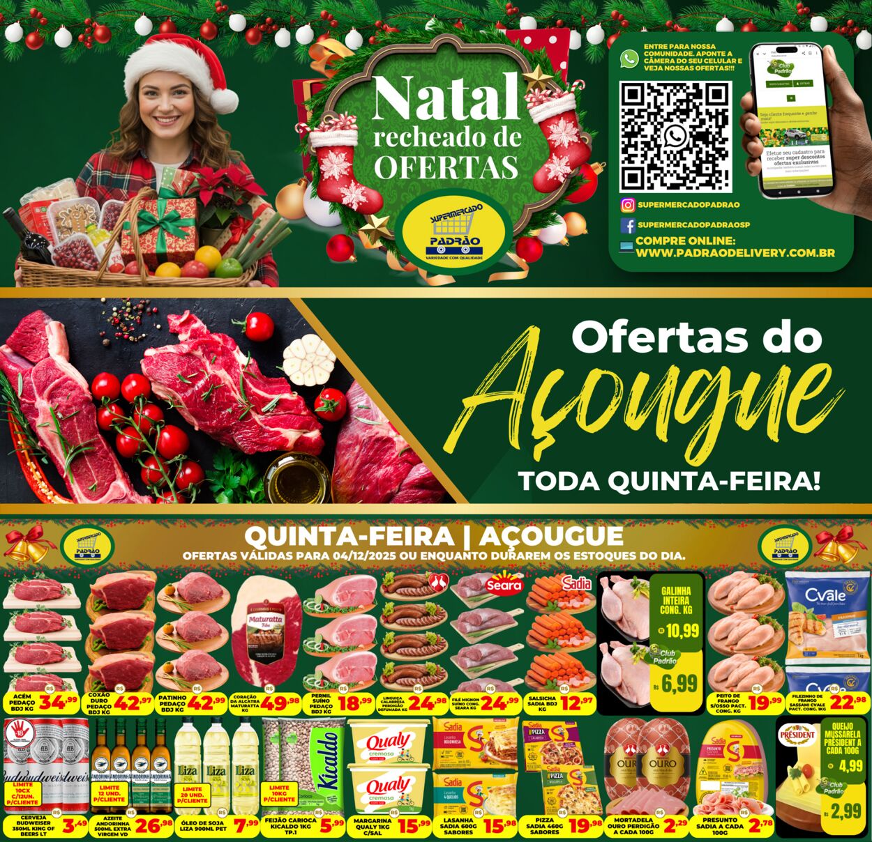 Folheto Supermercado Padrão 02.12.2025 - 16.12.2025
