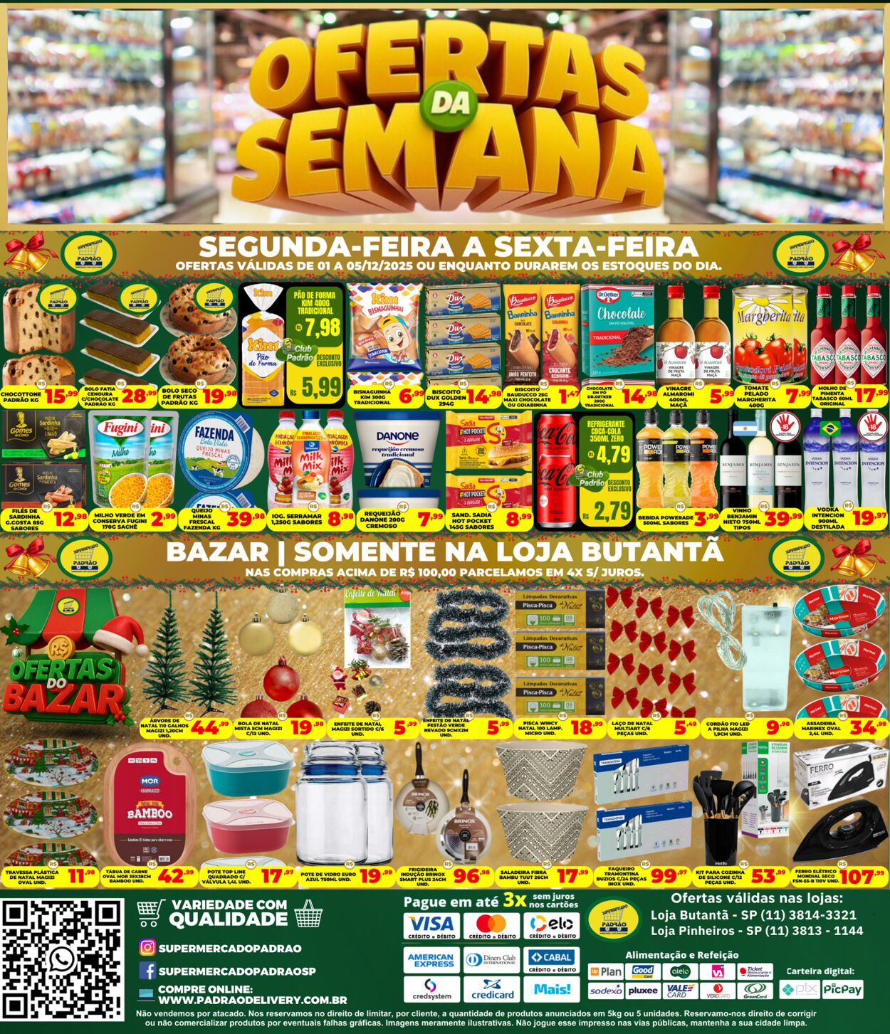 Folheto Supermercado Padrão 02.12.2025 - 16.12.2025