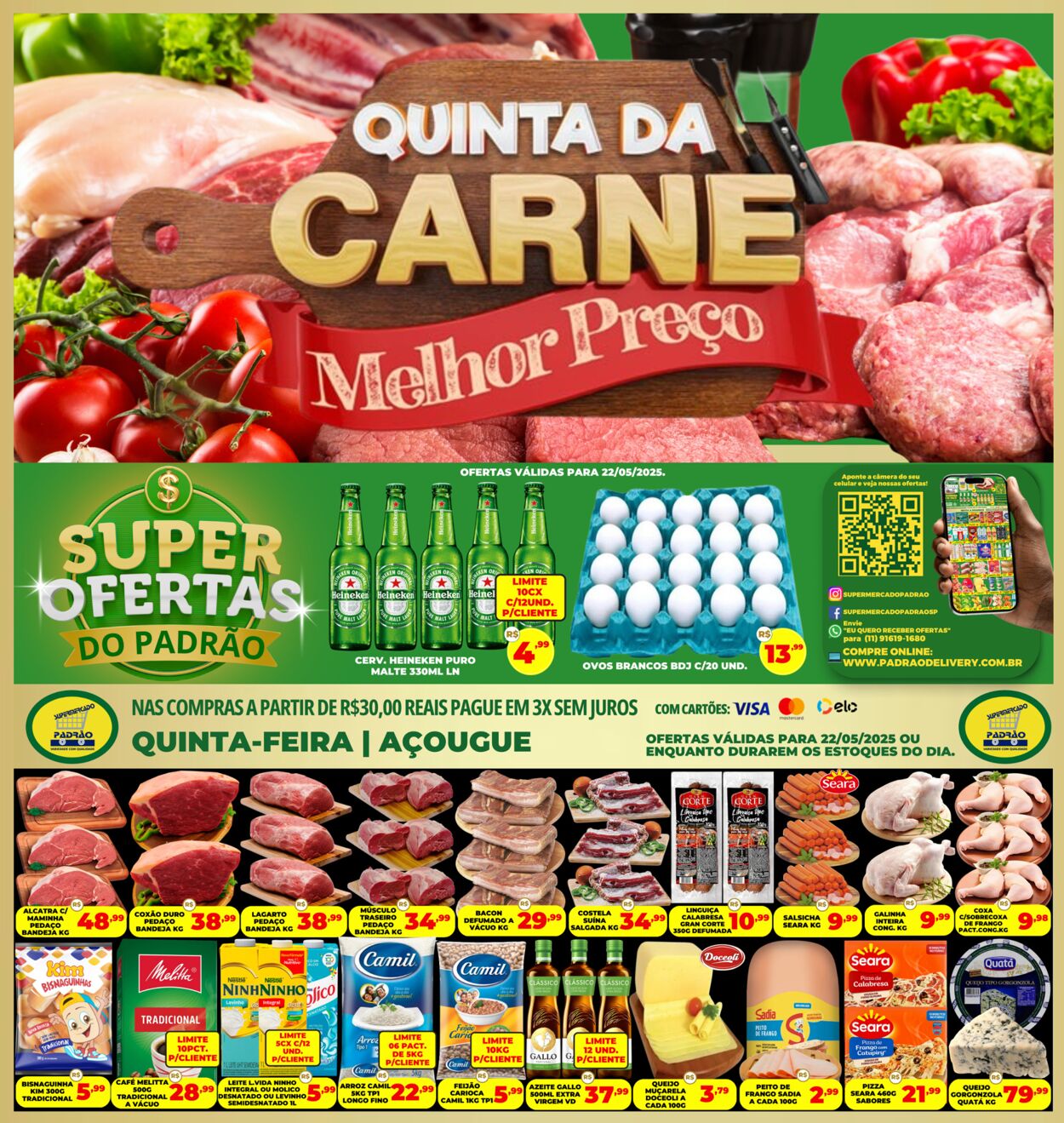 Folheto Supermercado Padrão 23.05.2025 - 06.06.2025