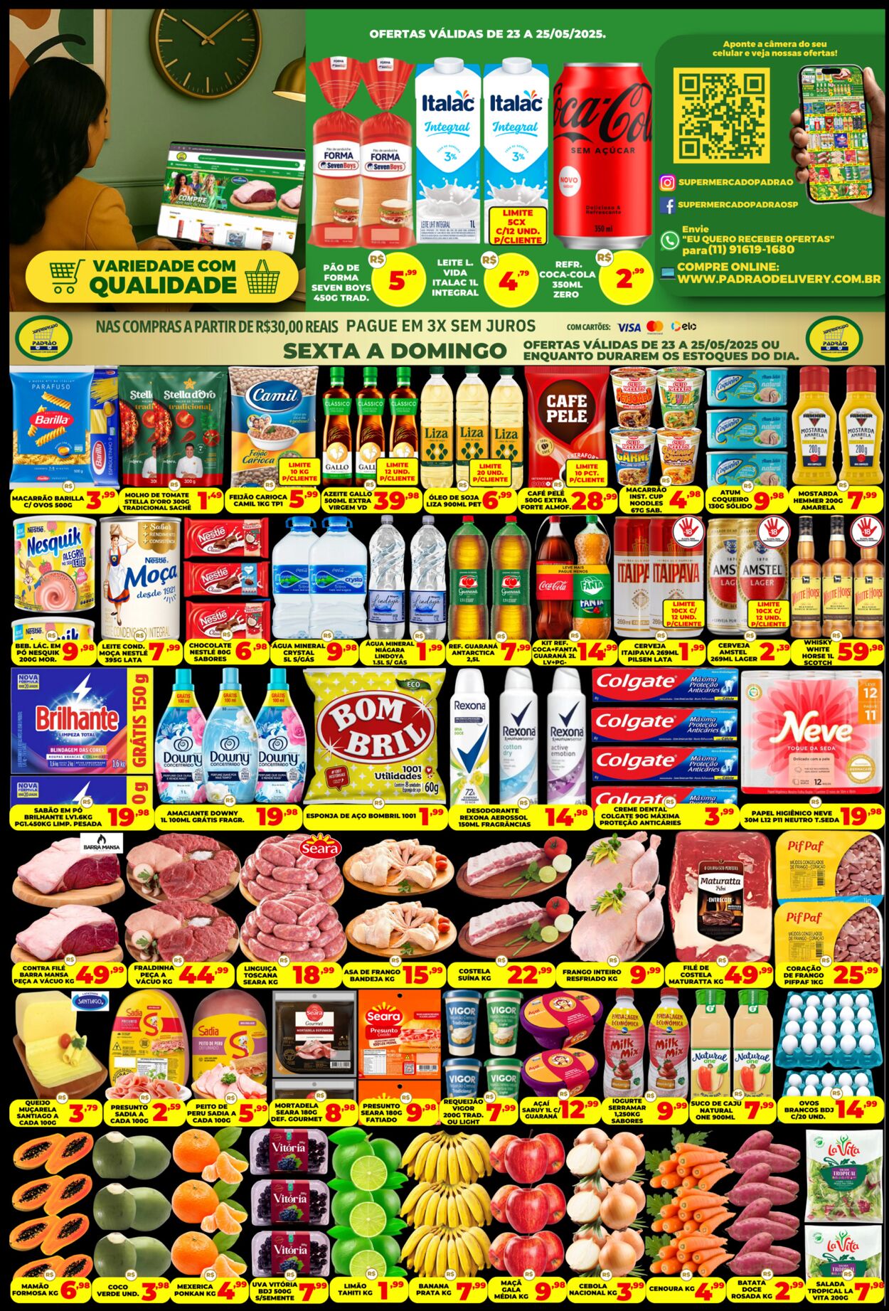 Folheto Supermercado Padrão 23.05.2025 - 06.06.2025