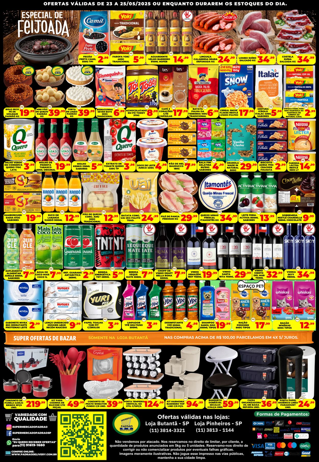 Folheto Supermercado Padrão 23.05.2025 - 06.06.2025