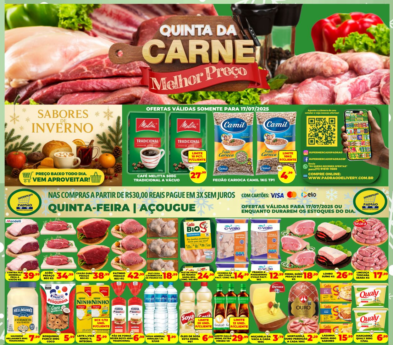 Folheto Supermercado Padrão 16.07.2025 - 30.07.2025