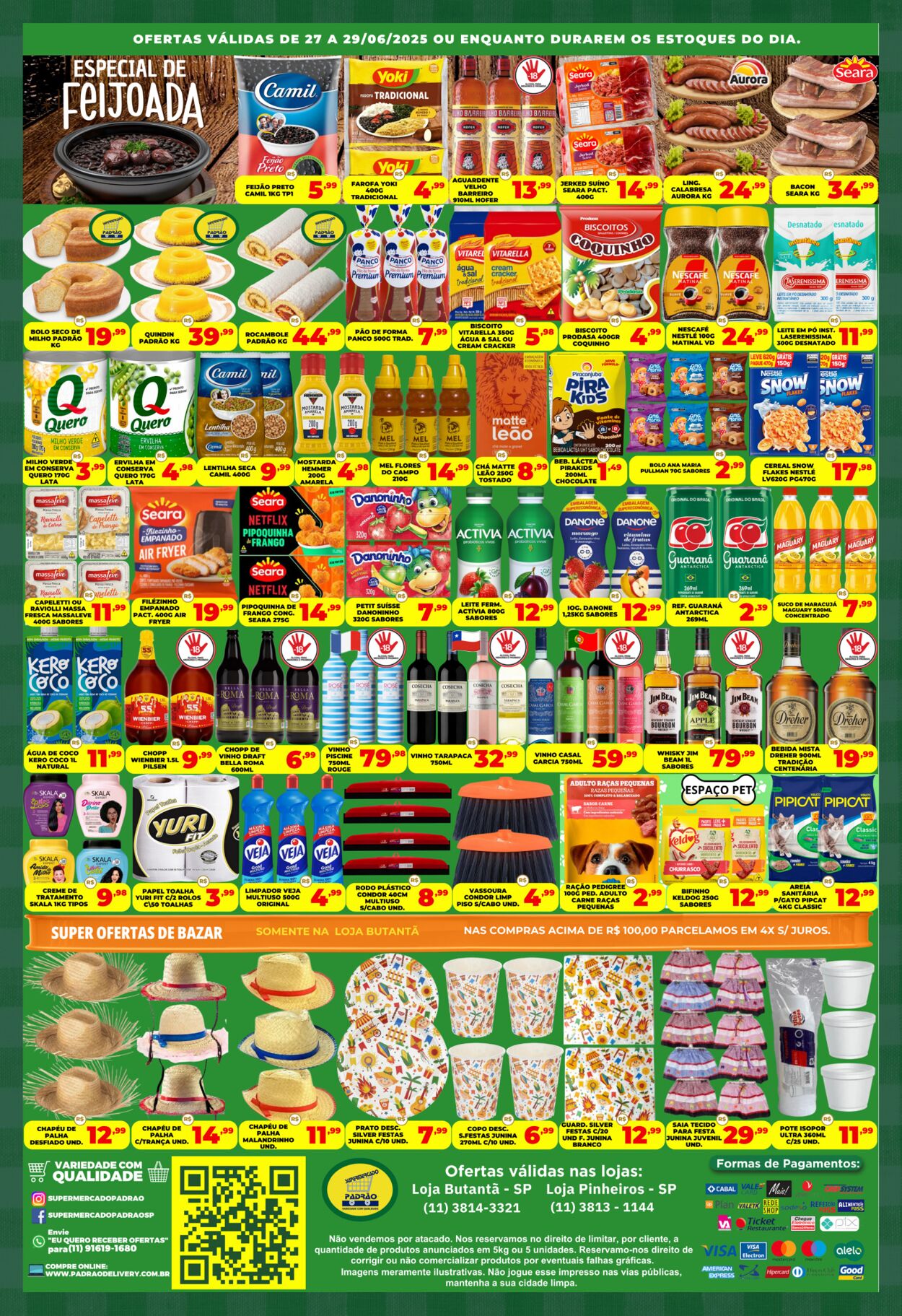 Folheto Supermercado Padrão 30.06.2025 - 06.07.2025