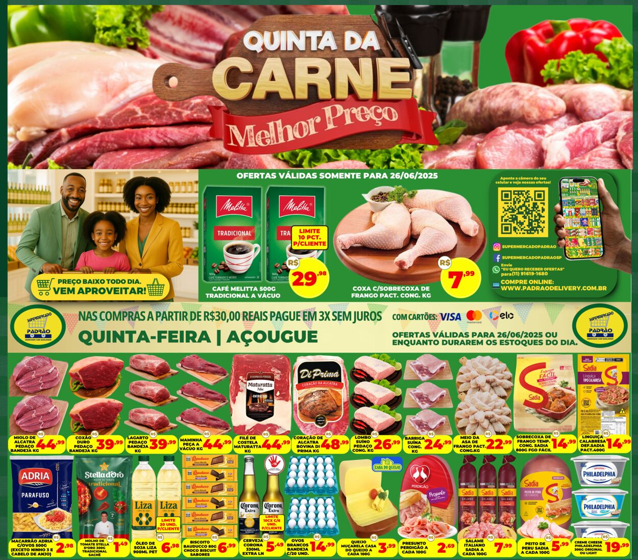 Folheto Supermercado Padrão 30.06.2025 - 06.07.2025