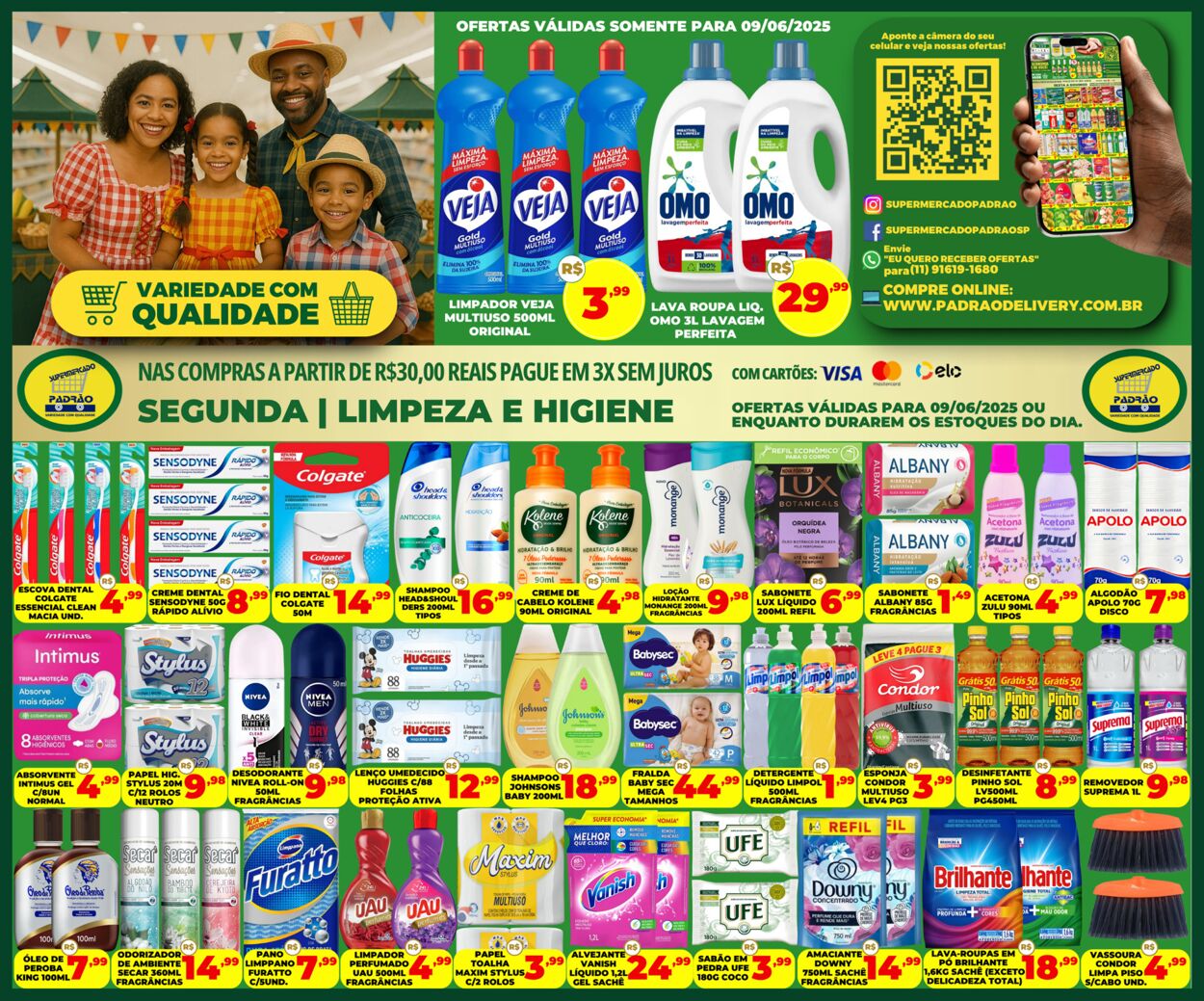Folheto Supermercado Padrão 10.06.2025 - 24.06.2025