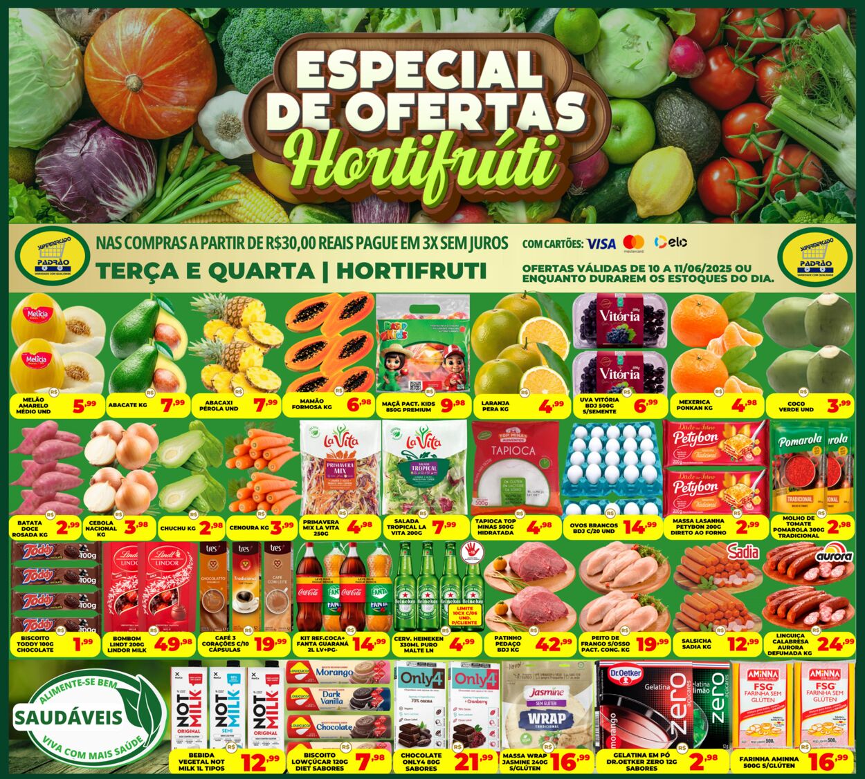 Folheto Supermercado Padrão 10.06.2025 - 24.06.2025