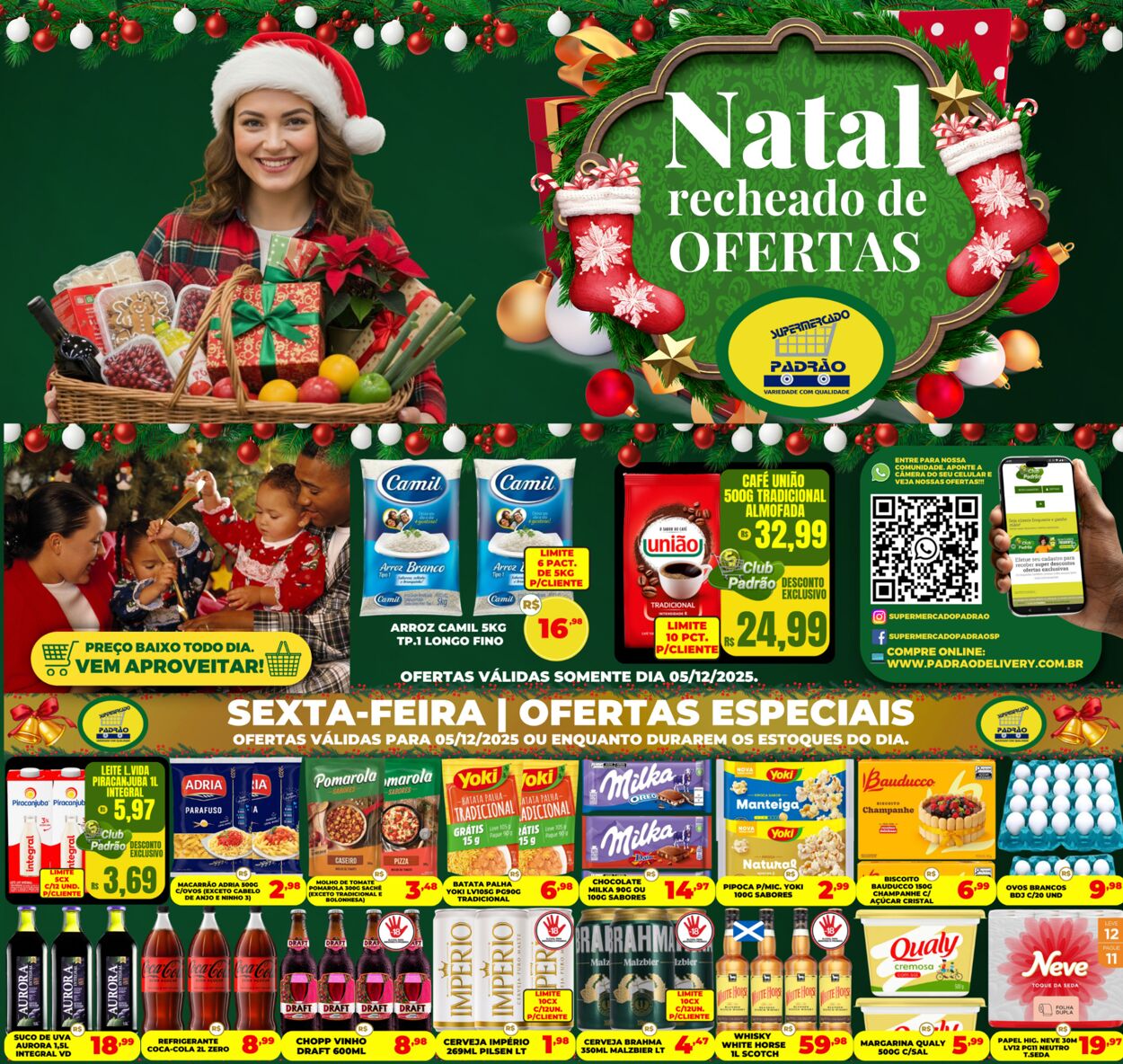Folheto Supermercado Padrão 03.12.2025 - 24.12.2025