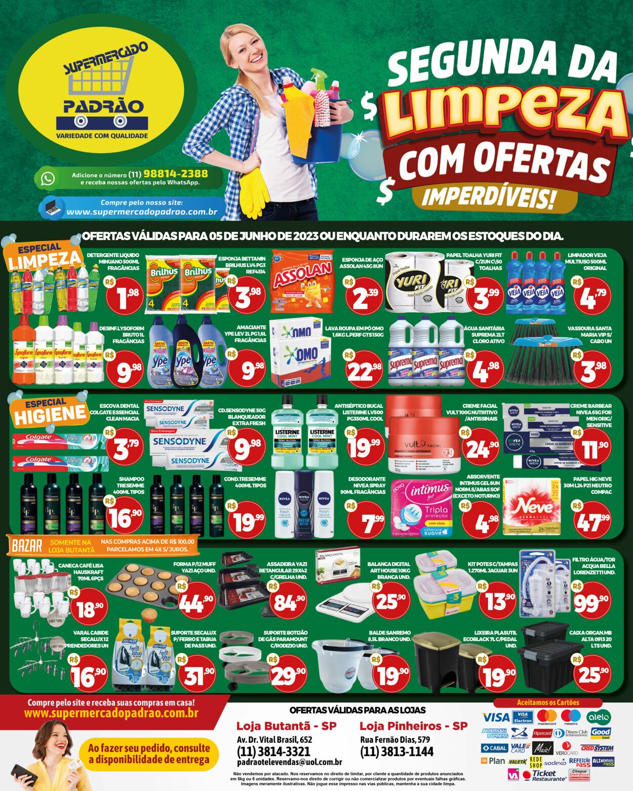 Supermercado Padrão Folheto Promocional - São João 2023 - Válido de 05. ...