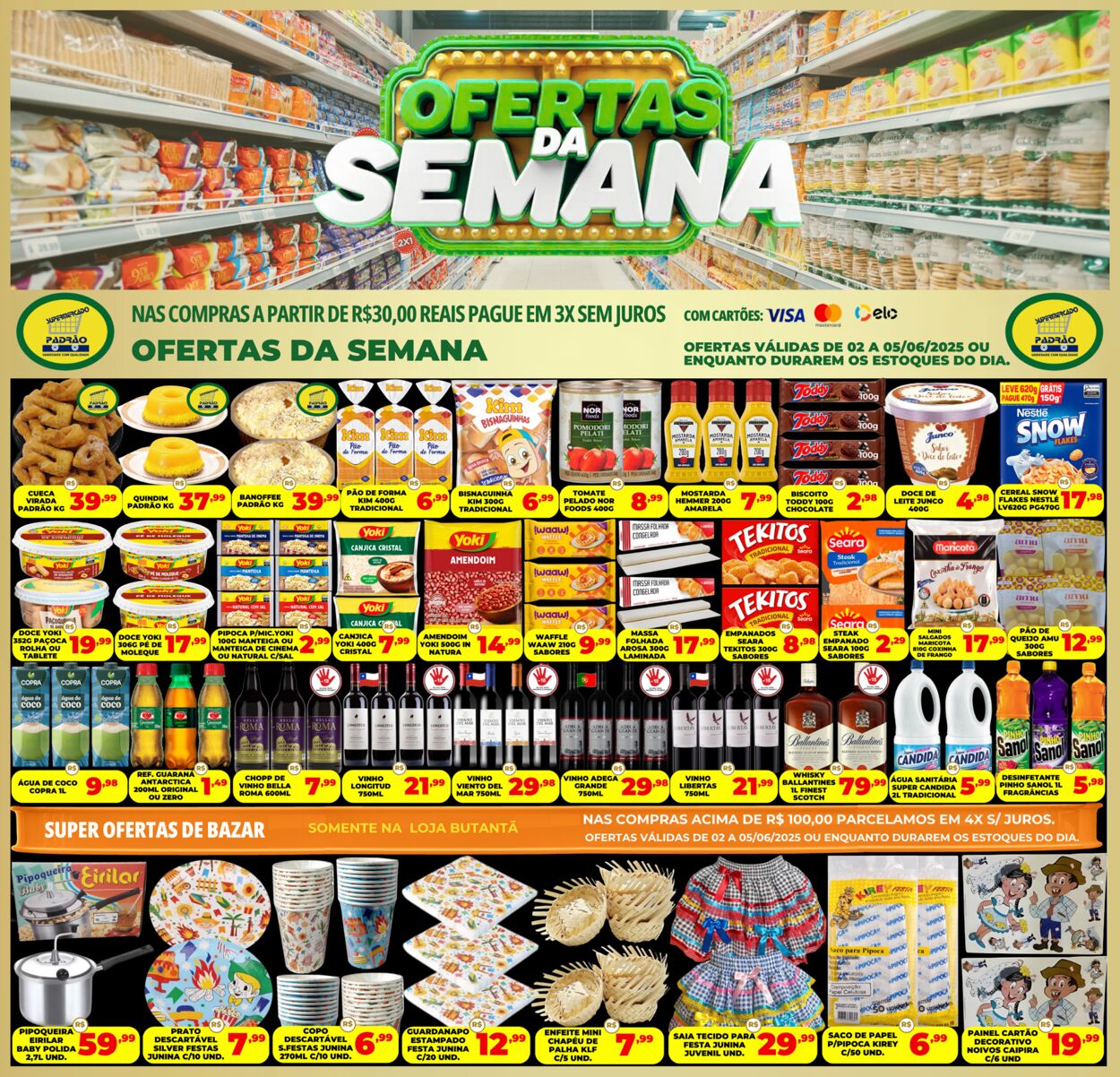 Folheto Supermercado Padrão 03.06.2025 - 17.06.2025