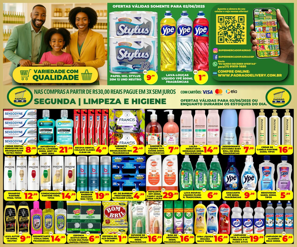 Folheto Supermercado Padrão 03.06.2025 - 17.06.2025