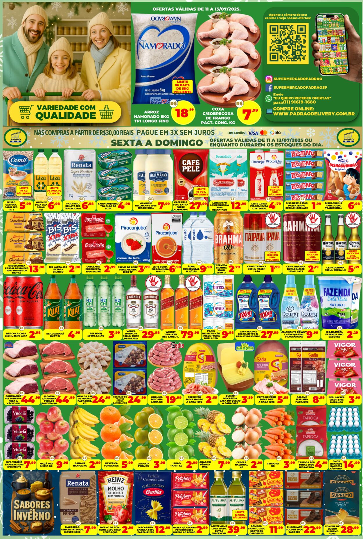 Folheto Supermercado Padrão 13.07.2025 - 27.07.2025