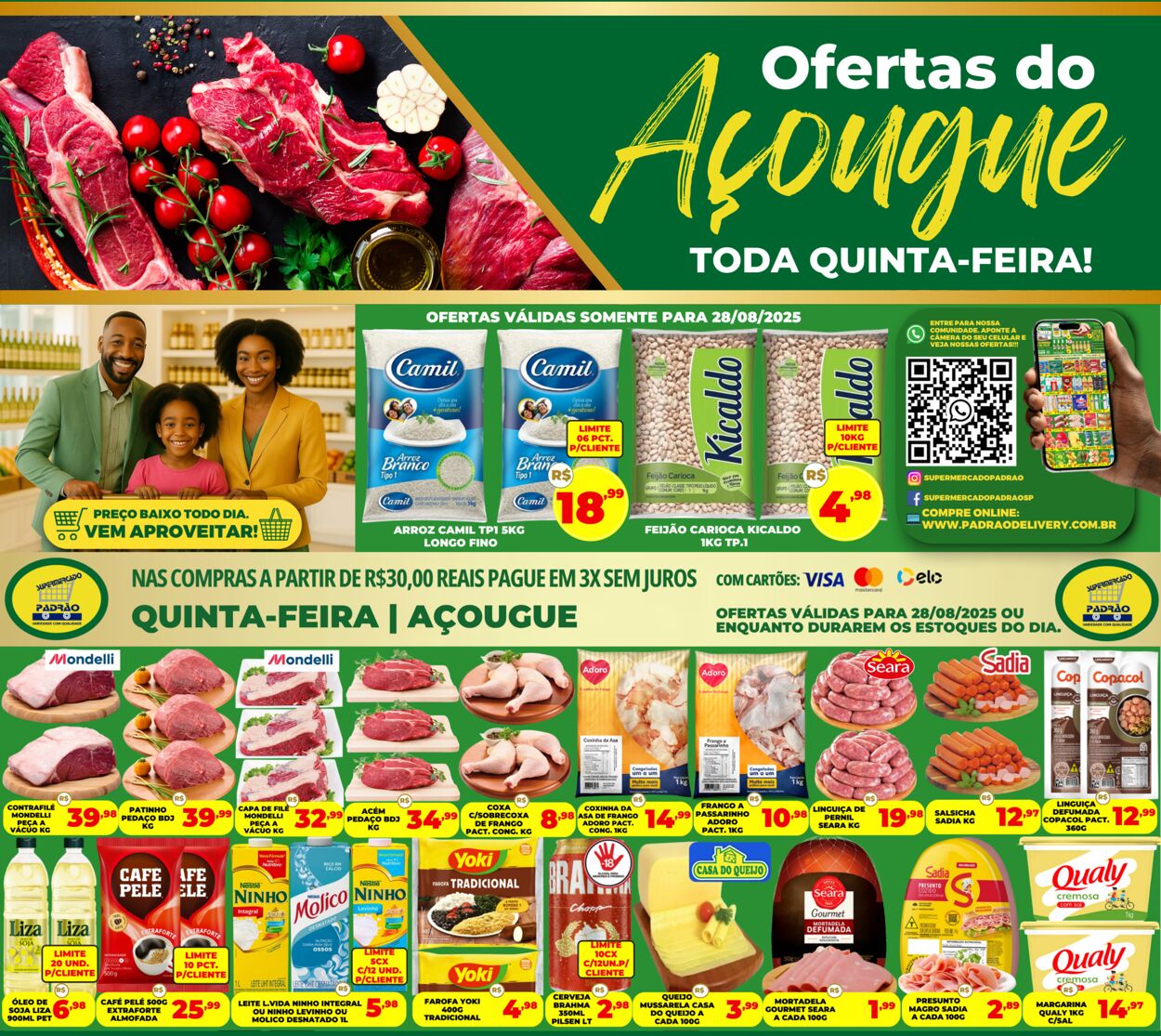 Folheto Supermercado Padrão 27.08.2025 - 03.09.2025