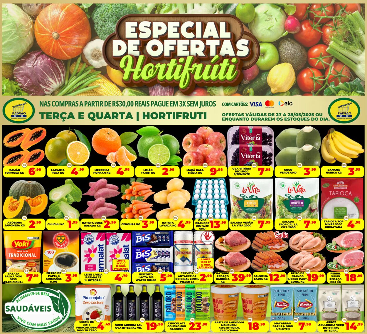Folheto Supermercado Padrão 28.05.2025 - 04.06.2025