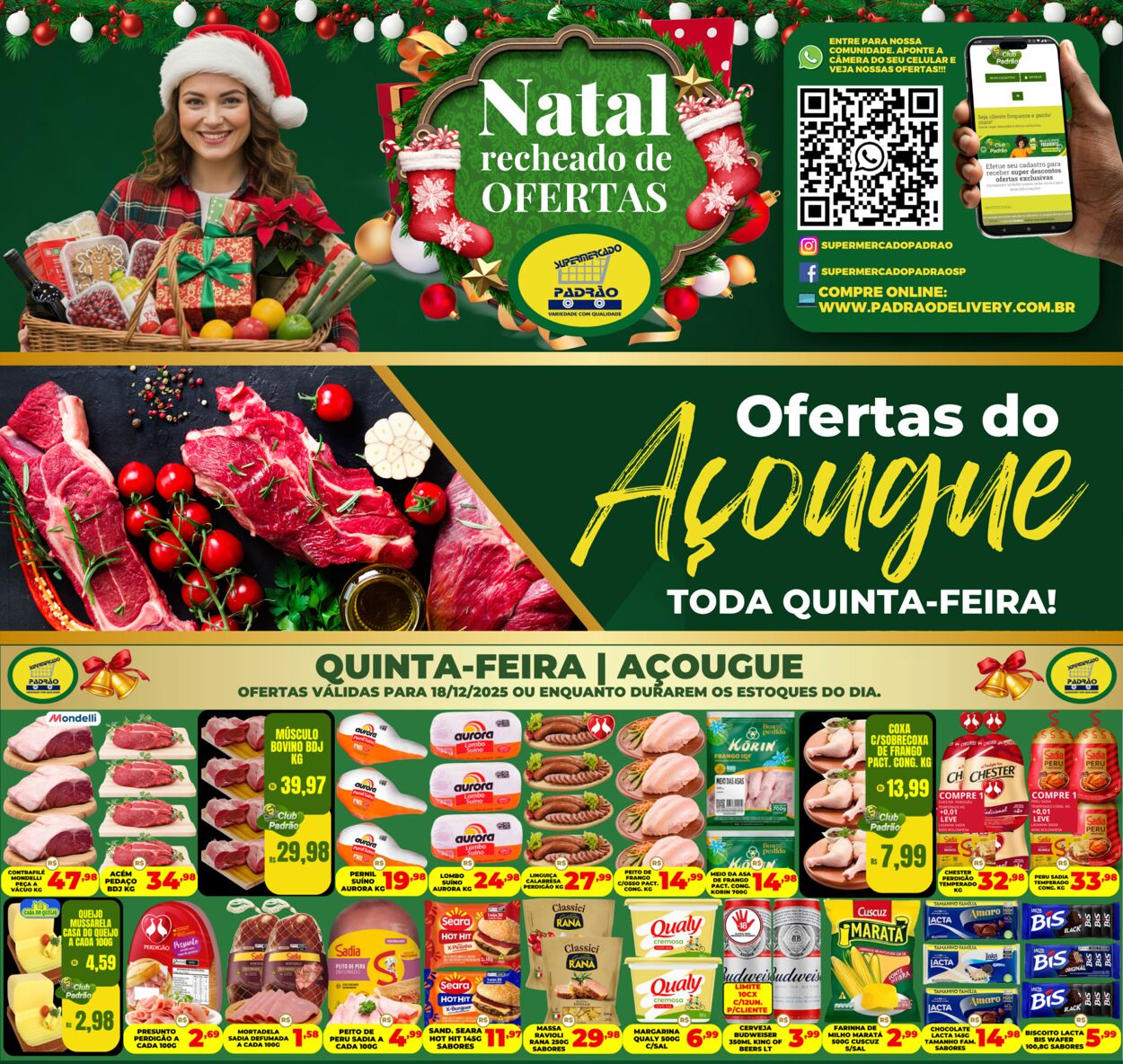 Folheto Supermercado Padrão 19.12.2025 - 02.01.2026