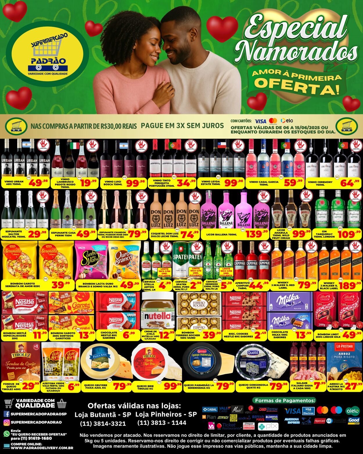 Folheto Supermercado Padrão 15.06.2025 - 29.06.2025