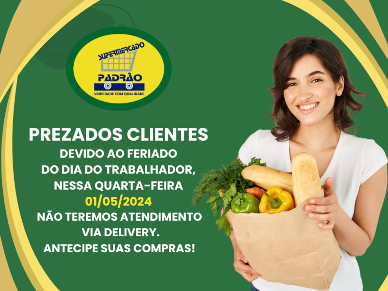 Folheto Supermercado Padrão 29.04.2024 - 29.04.2024