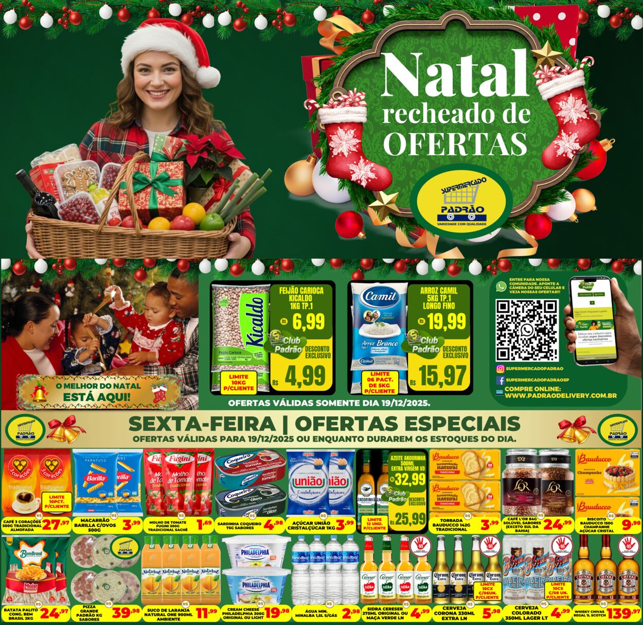 Folheto Supermercado Padrão 19.12.2025 - 01.01.2026