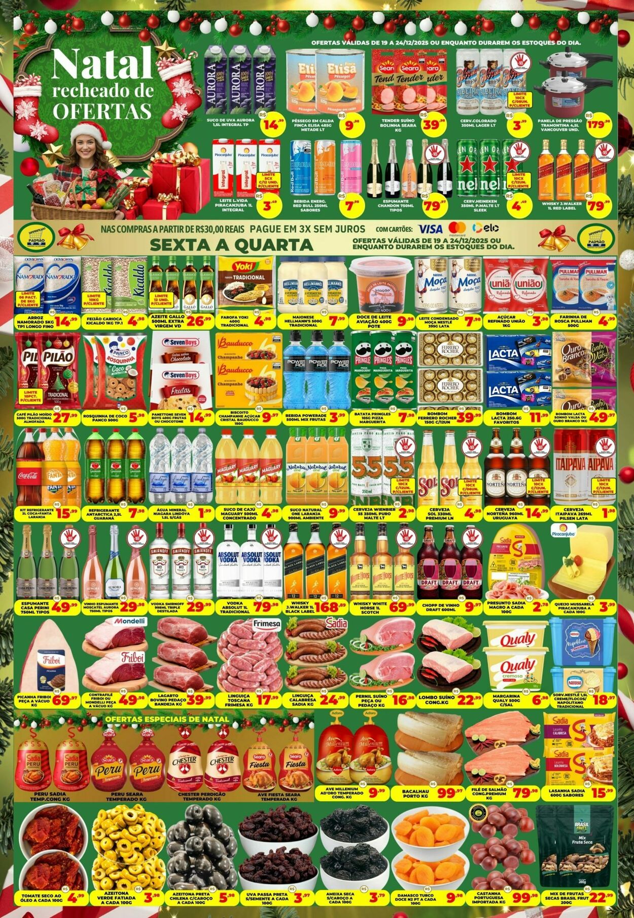 Folheto Supermercado Padrão 19.12.2025 - 01.01.2026