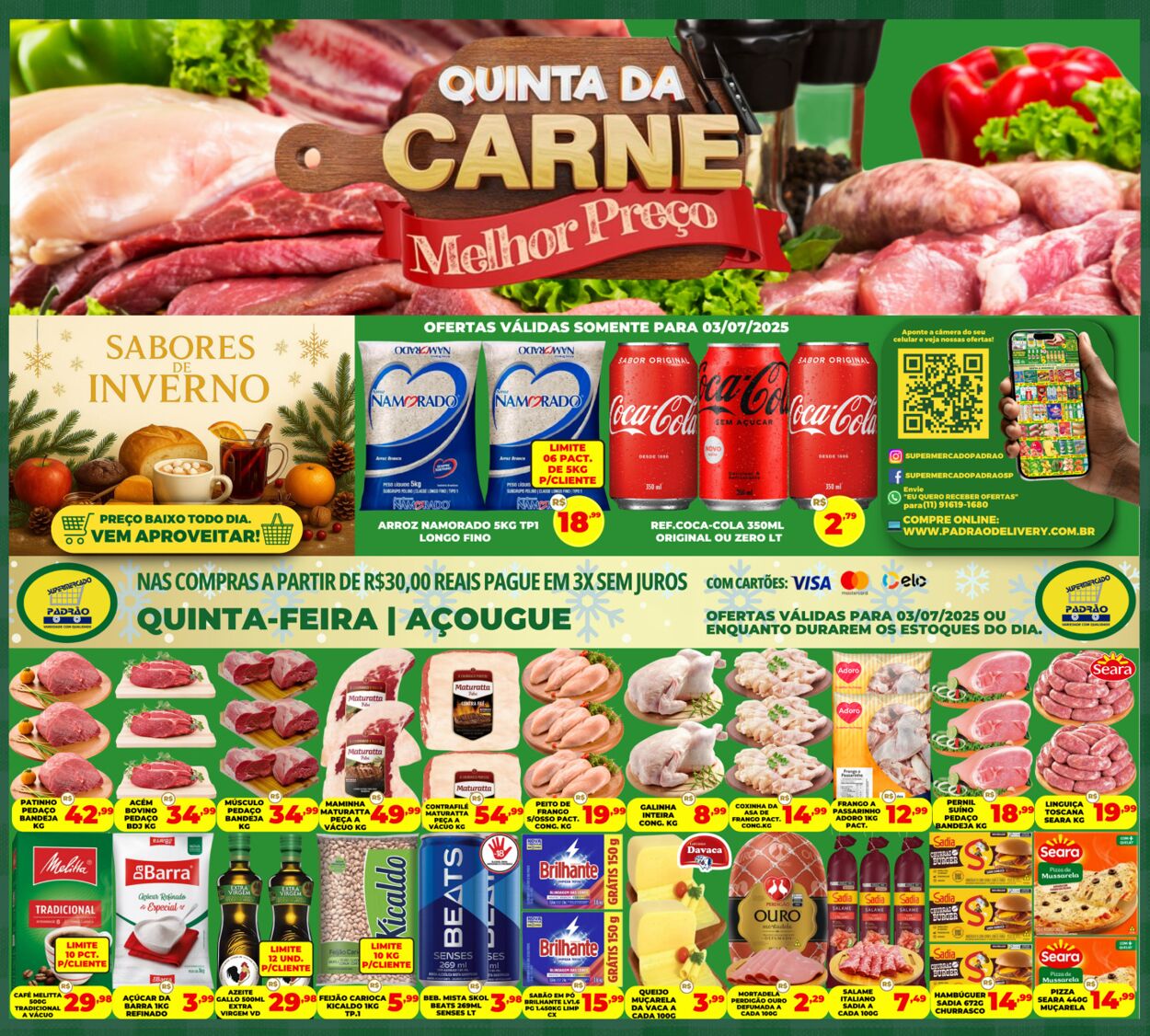 Folheto Supermercado Padrão 01.07.2025 - 15.07.2025