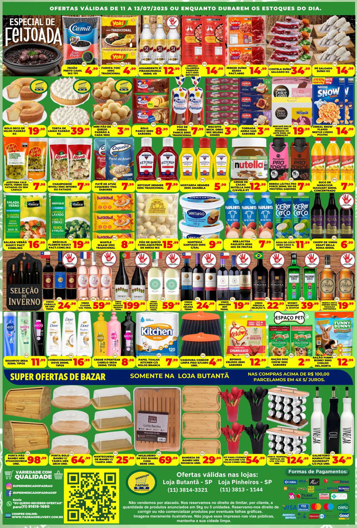 Folheto Supermercado Padrão 11.07.2025 - 25.07.2025