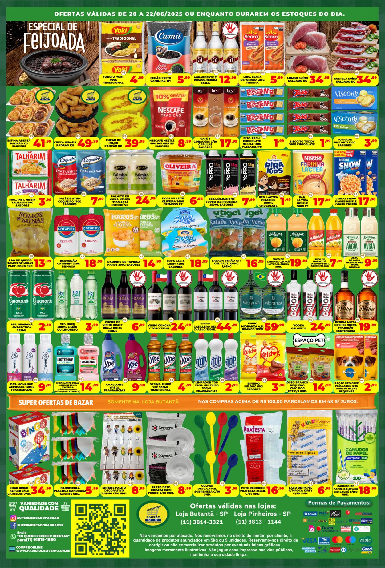 Folheto Supermercado Padrão 20.06.2025 - 04.07.2025