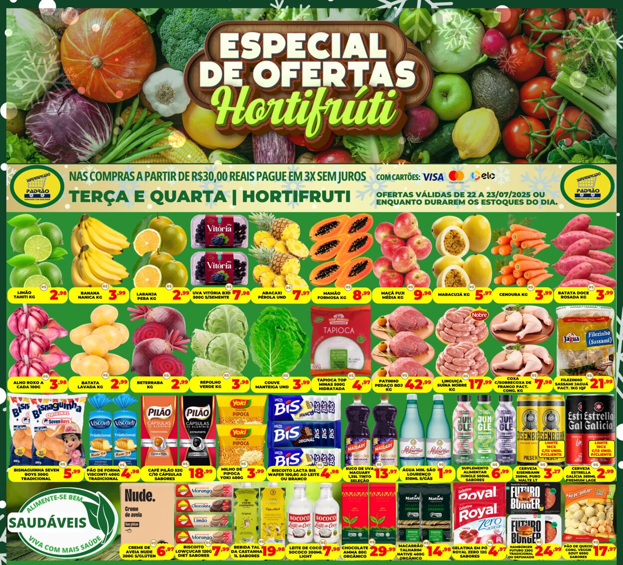 Folheto Supermercado Padrão 22.07.2025 - 05.08.2025
