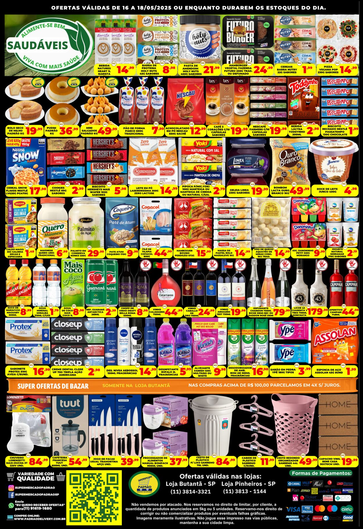 Folheto Supermercado Padrão 18.05.2025 - 01.06.2025