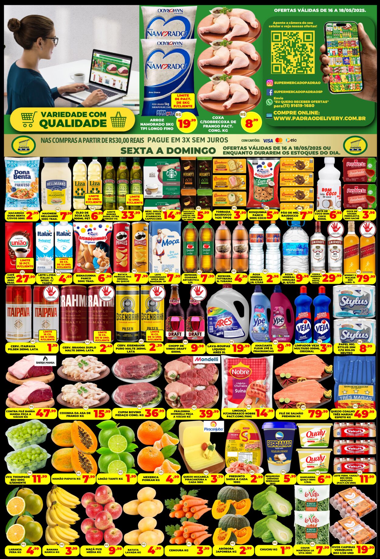 Folheto Supermercado Padrão 18.05.2025 - 01.06.2025