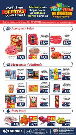 Folheto Supermercado Semar 24.09.2022-25.09.2022