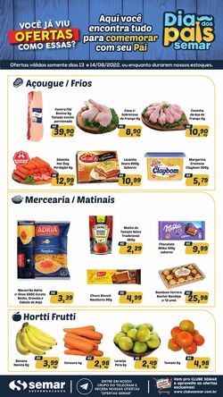 Folheto Supermercado Semar 13.08.2022-14.08.2022
