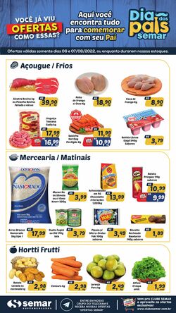Folheto Supermercado Semar 06.08.2022-07.08.2022