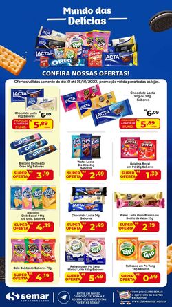 Folheto Supermercado Semar 13.10.2023 - 16.10.2023
