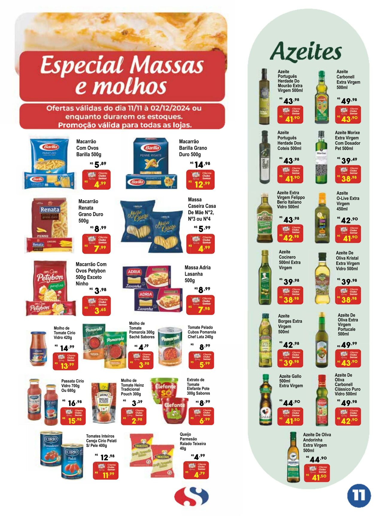 Folheto Supermercado Semar 08.11.2024 - 24.11.2024