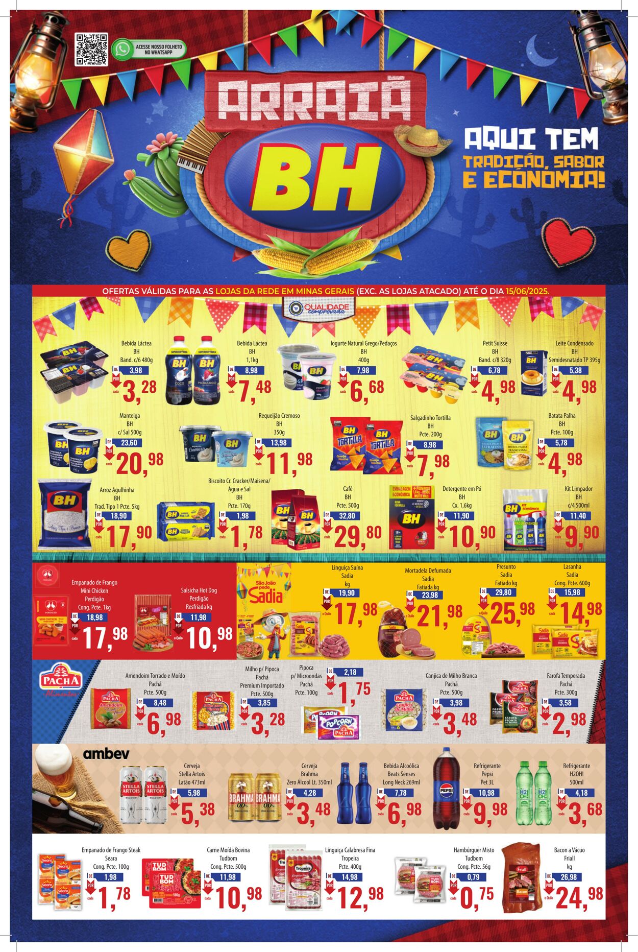 Folheto Supermercados BH 03.06.2025 - 17.06.2025