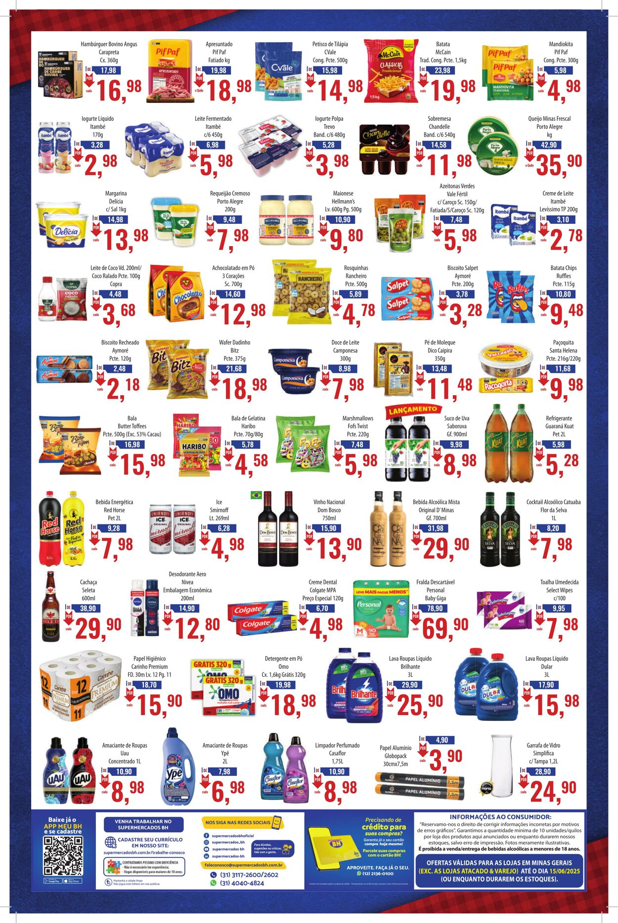 Folheto Supermercados BH 03.06.2025 - 17.06.2025