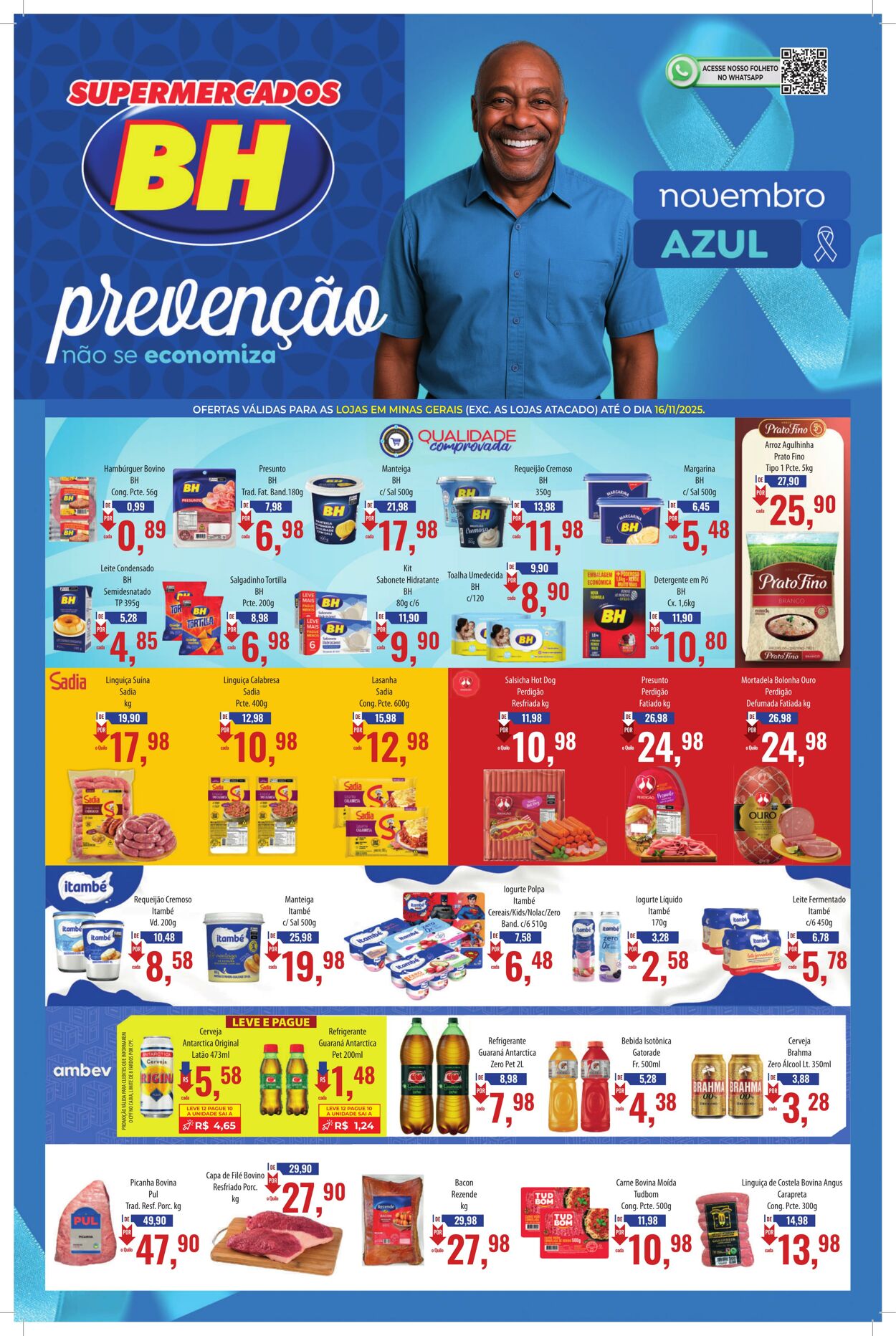 Folheto Supermercados BH 05.11.2025 - 19.11.2025