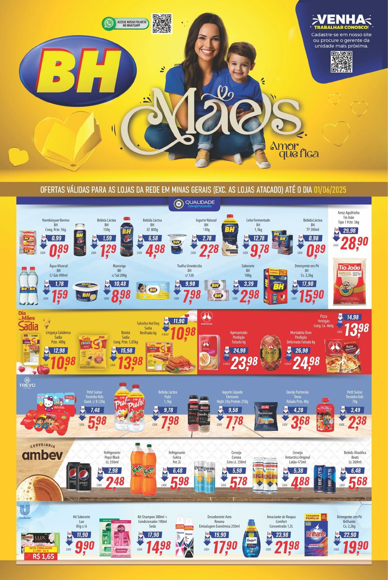 Folheto Supermercados BH 18.05.2025 - 01.06.2025