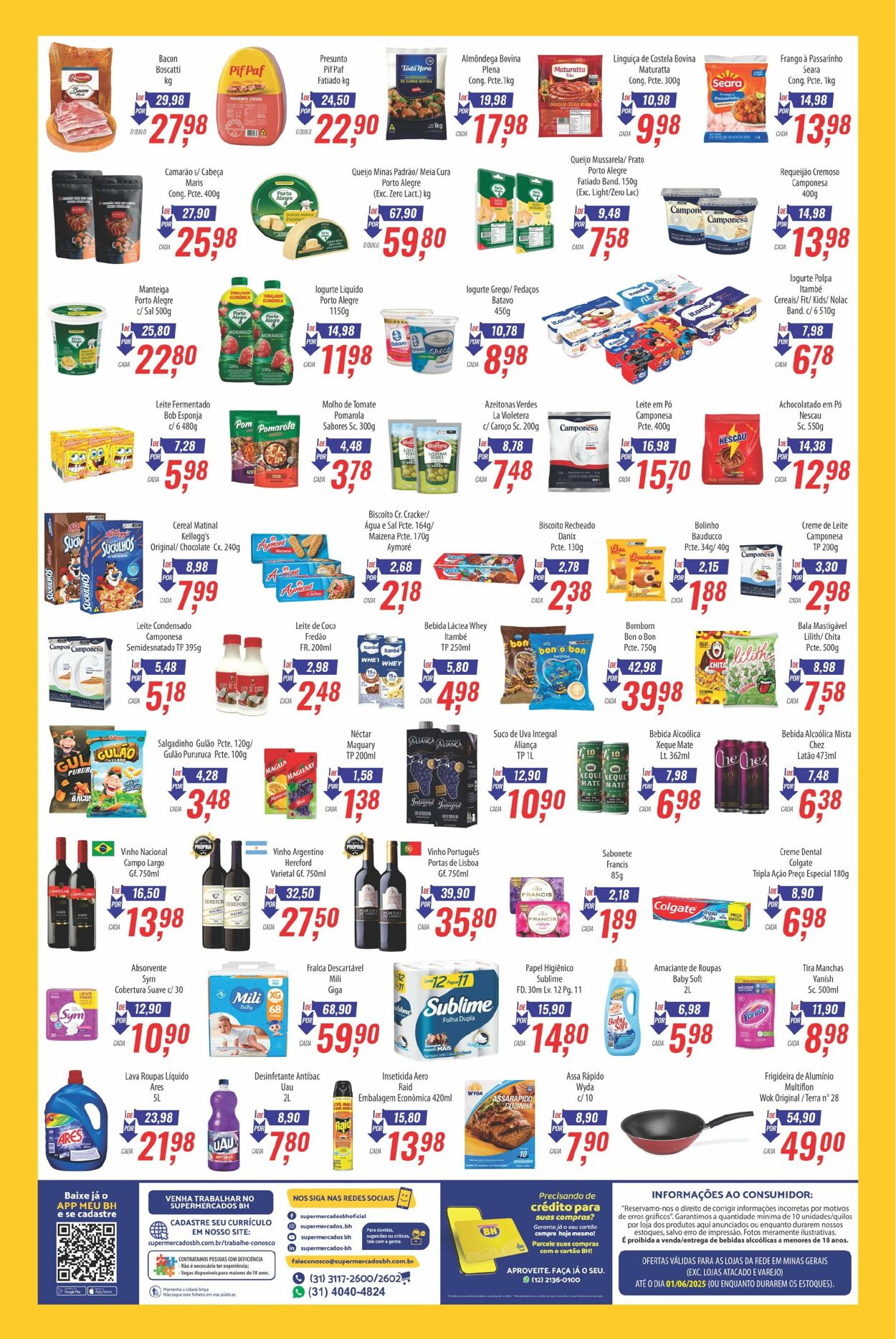Folheto Supermercados BH 18.05.2025 - 01.06.2025