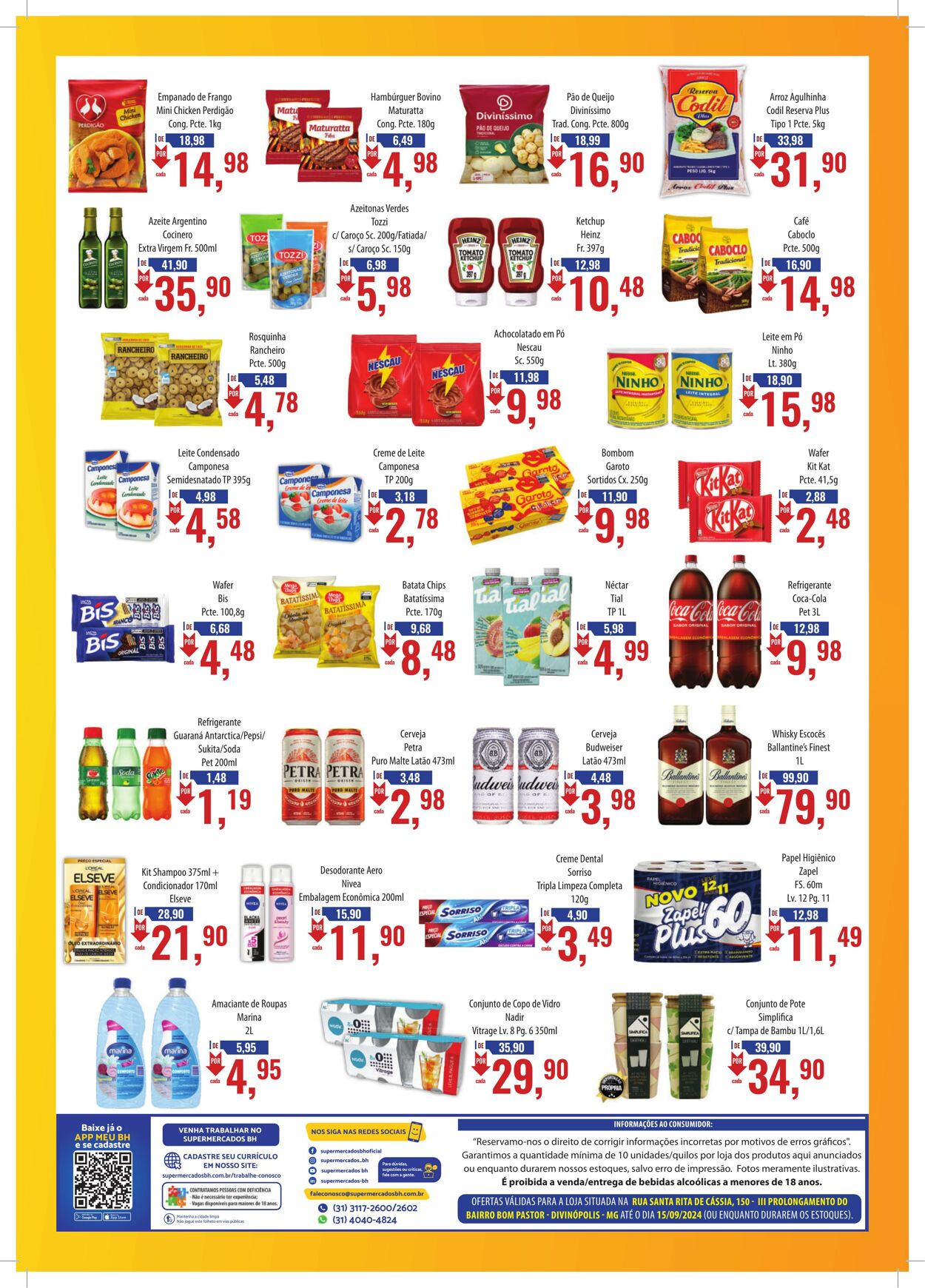 Folheto Supermercados BH 02.11.2024 - 17.11.2024