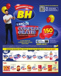 Folheto Supermercados BH 23.08.2022-11.09.2022