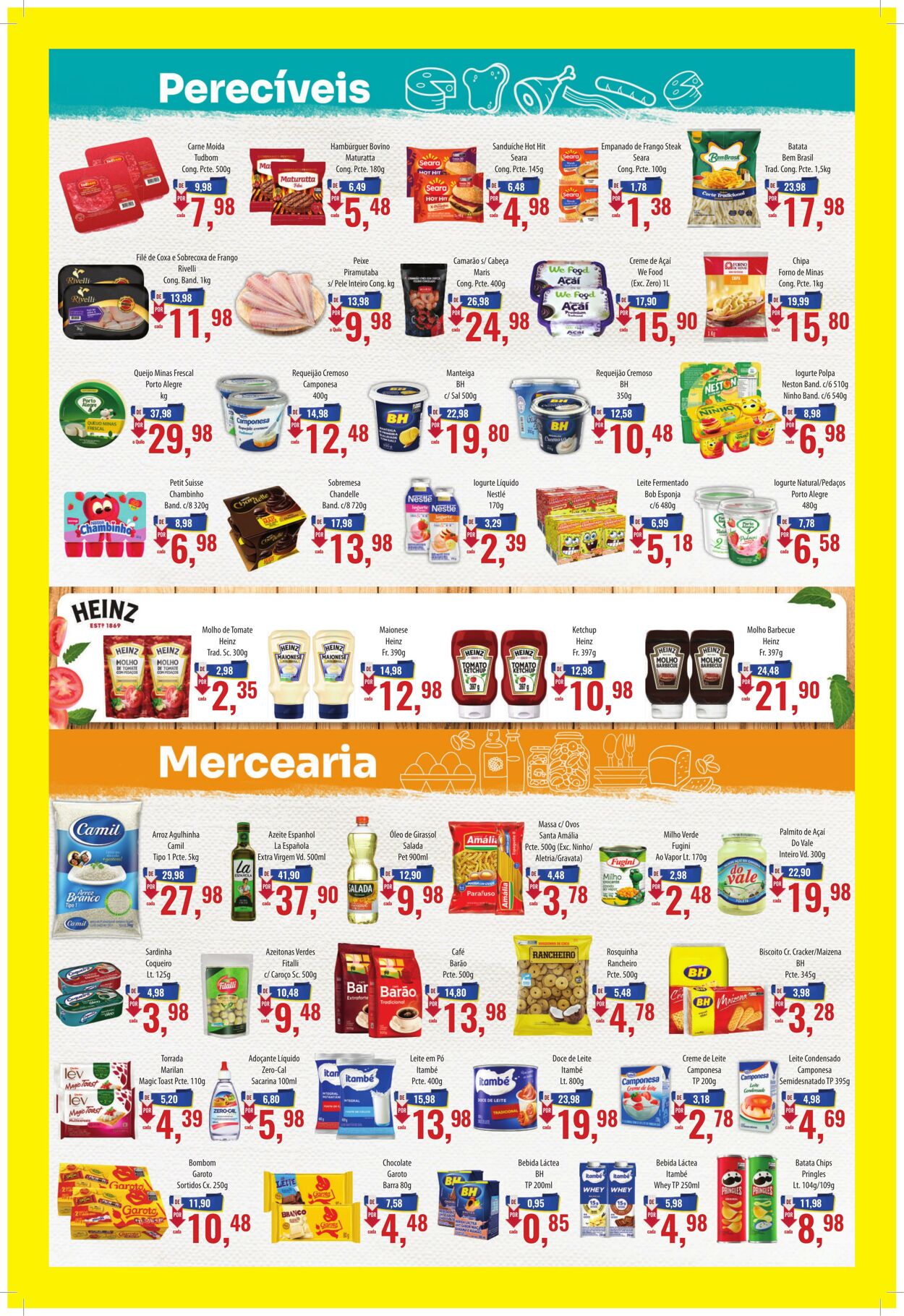 Folheto Supermercados BH 01.08.2024 - 18.08.2024