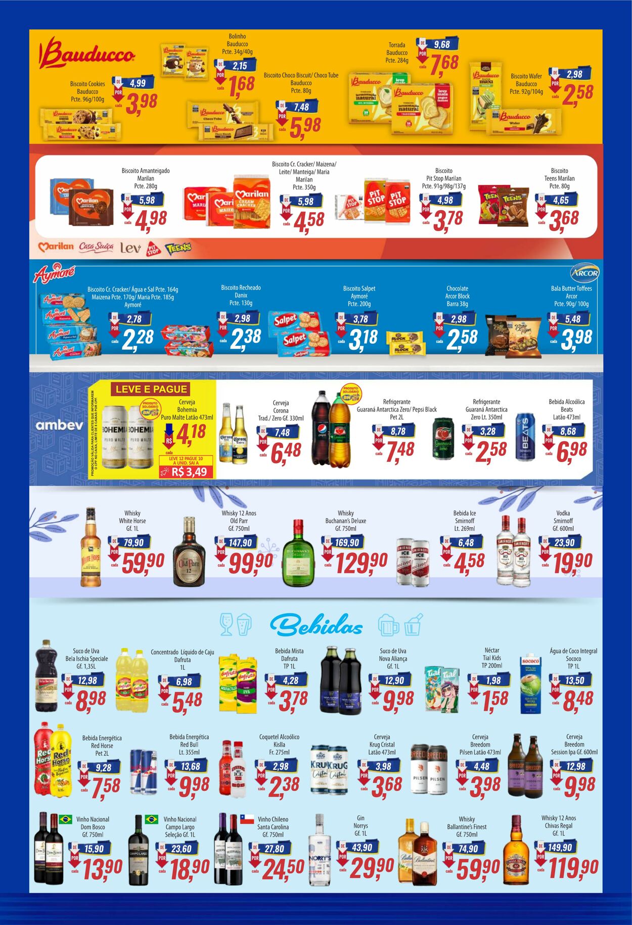 Folheto Supermercados BH 25.08.2025 - 01.09.2025