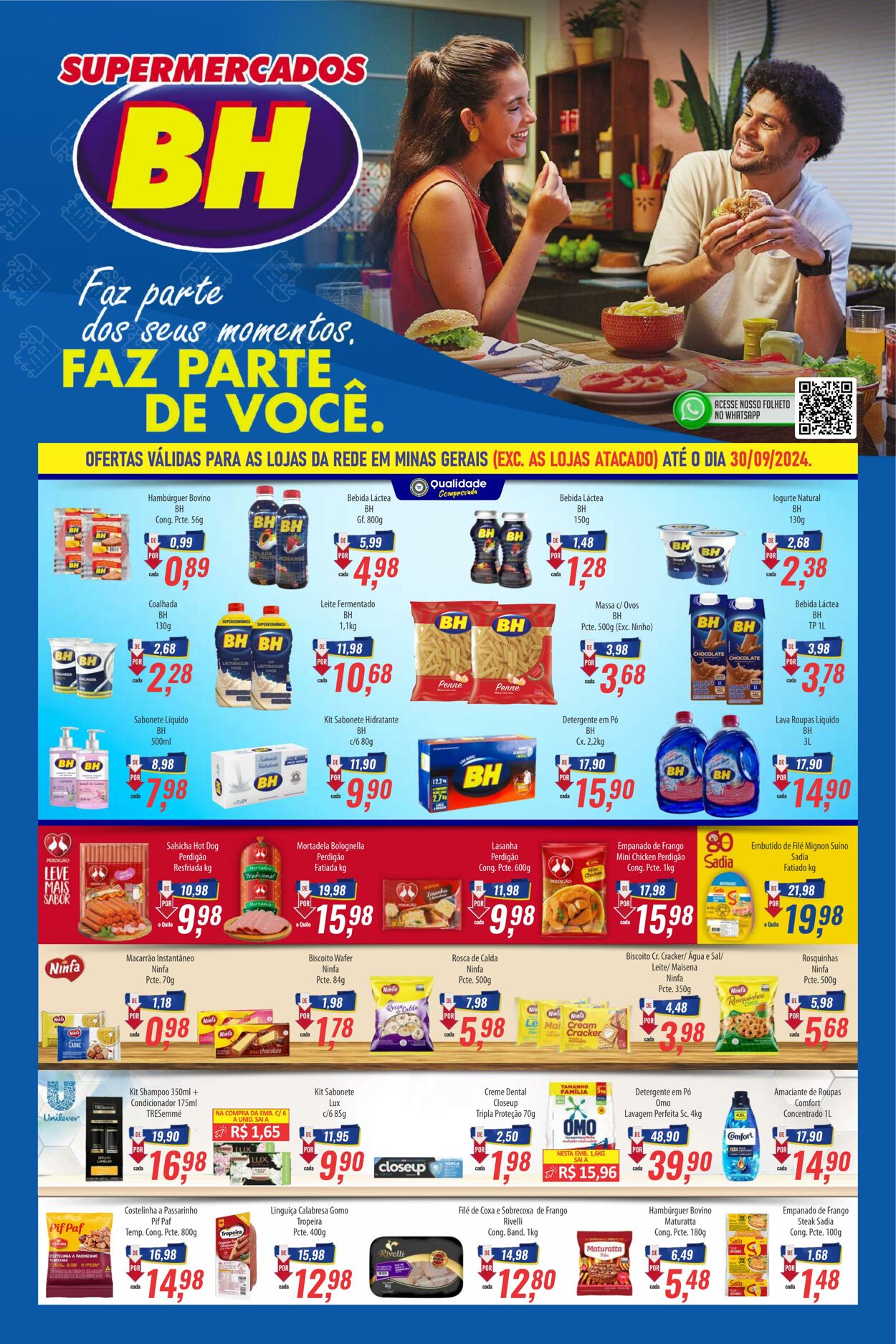 Supermercados BH Folhetos promocionais