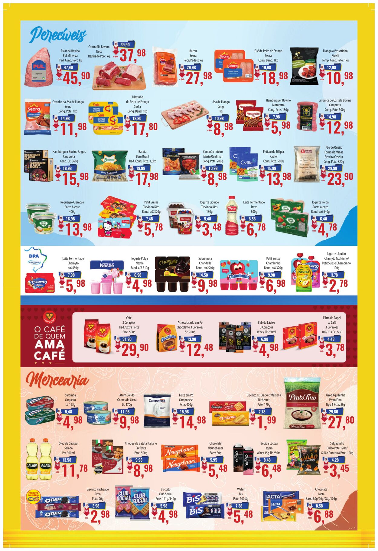 Folheto Supermercados BH 05.08.2025 - 19.08.2025