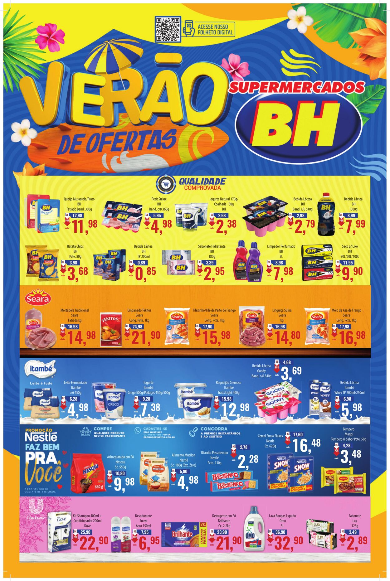 Folheto Supermercados BH 02.01.2023-15.01.2023